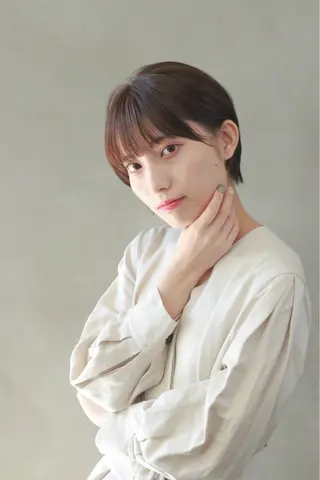 ショート カラー 佐々木 達也のヘアスタイル