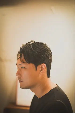 ショート パーマ メンズ SALON O所属・文京区/春日/東大前 ショートスタイルのヘアスタイル