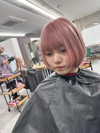 ショート カラー 艶髪✨ブリーチ職人 井手正康のヘアスタイル