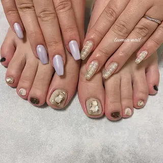 ネイル nail&eyelash Rine所属・Rine 放出 (リネ)のネイルデザイン