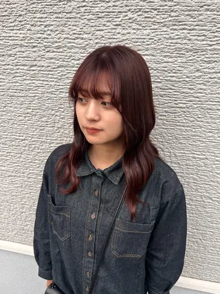 ロング カラー STORY／ MAOのヘアスタイル