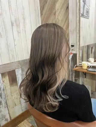 セミロング カラー Hair's RooMのヘアスタイル