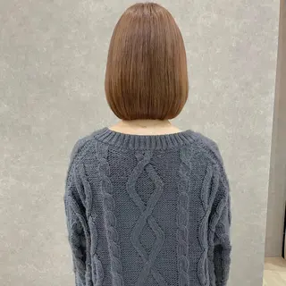 ミディアム カラー はちすか るかのヘアスタイル