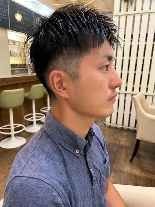 ショート メンズ HairMake bo:rl所属・武島 美優のヘアスタイル