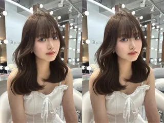 ロング 🎀透明感ブラウ ンshizuka🎀のヘアスタイル