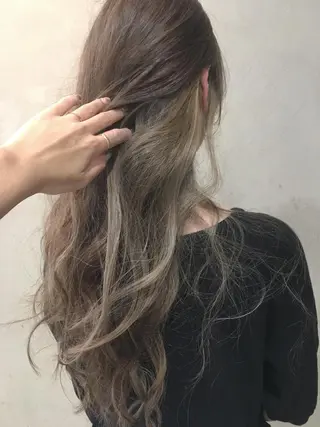 ロング カラー 🩷🍭中津・梅田 エリア🍬💜のヘアスタイル