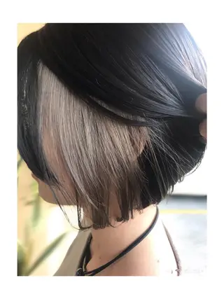 ショート カラー hair works raptureのヘアスタイル