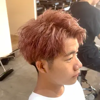 カラー メンズ特化/ショート /ツイスパ/結希のヘアスタイル