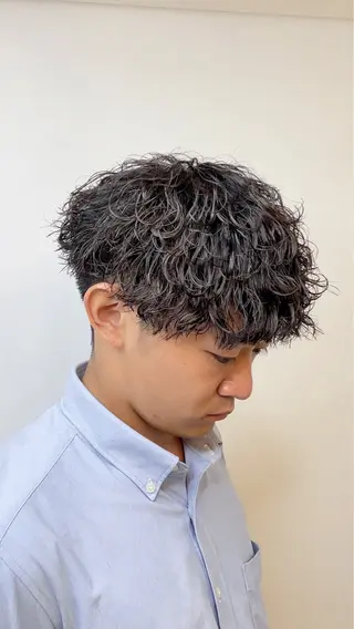 パーマ メンズ メンズパーマ/新宿/ サイカショウイチのヘアスタイル