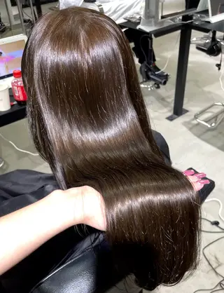 ロング カラー トレンドスタイル/ ワンホン/YURIのヘアスタイル