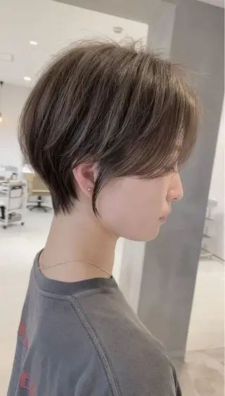 ショート miu🌝 ハイライト/一宮のヘアスタイル