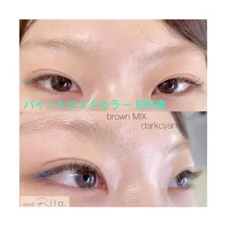 マツエク・マツパ and Rita 蒲生店所属・andRita蒲生店 kanouのマツエク・マツパデザイン