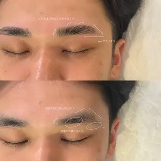 メンズ アイブロウ GO TODAY SHAiRE SALON Vellmie店所属・吉祥寺kasumi 🌛eye/browのマツエク・マツパデザイン