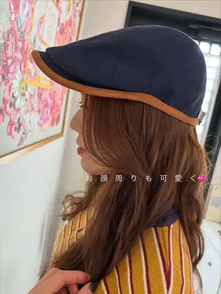 セミロング eMu中央駅店 【⠀エミュ   】所属・eMu透明感カラー 🪄◝✩🫧yukiのヘアスタイル