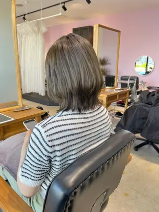 ミディアム MATTY azusaのヘアスタイル