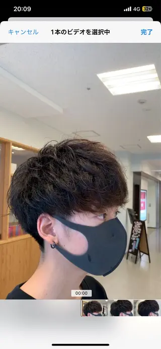 メンズ The First Carry -MEN'S SALON- 天王寺店所属・井上 浅朝のヘアスタイル