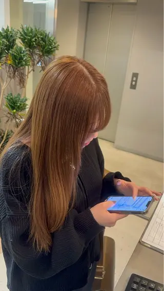 ロング 箕面/ボブ/ 髪質改善/加藤優眞のヘアスタイル