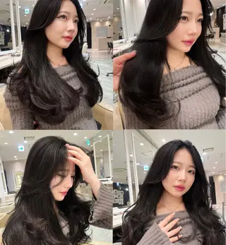 ロング カラー ウォーレントリコミニューヨーク表参道店所属・SANA. 💋のヘアスタイル