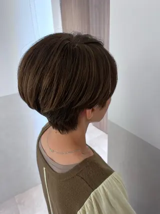 ショート カラー 🍀ナガヤマ ヒデアキ🍀のヘアスタイル