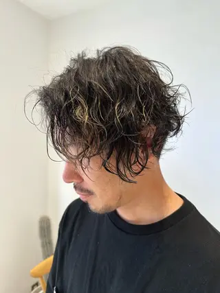 ショート パーマ メンズ 【似合わせカット 特化】CHIKAのヘアスタイル