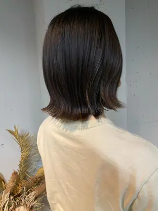 ミディアム 艶髪/髪質改善/ MONSO山本のヘアスタイル