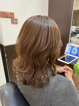 ミディアム ショートボブ✨️ 池田芽生のヘアスタイル