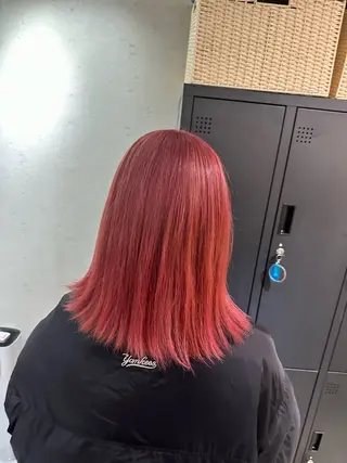 セミロング カラー JOS所属・上野/エフェクトブリ ーチ✂︎touiのヘアスタイル