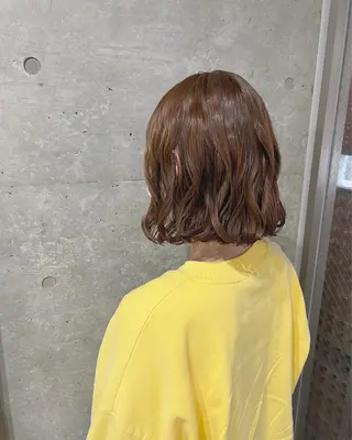 ショート パーマ ボブパーマコテ巻き風 パーマNo1深江秀平のヘアスタイル