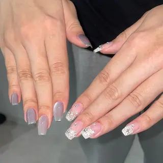 ネイル GO TODAY 吉祥寺Glint所属・うの 韓国ﾈｲﾙ໒꒱⋆⭒˚のネイルデザイン