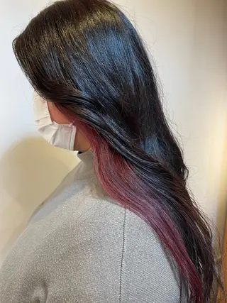 カラー 手塚 由佳のヘアスタイル