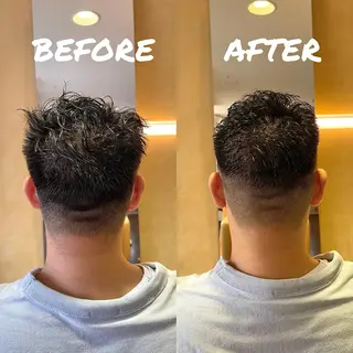 ショート パーマ メンズ ラシェンテ居留地所属・鶴﨑 美優亜のヘアスタイル