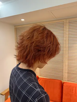 カラー OASIS AVEDA ペニンシュラ東京所属・Saaya 💚のヘアスタイル