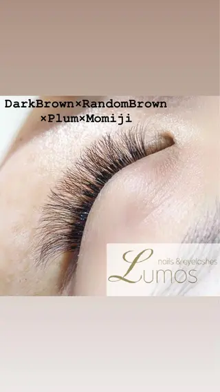 マツエク・マツパ Lumos nail&eyelash所属・Lumos Ayakaのマツエク・マツパデザイン