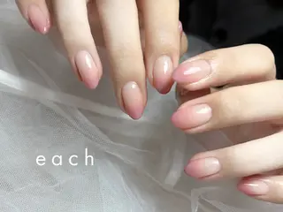 ネイル each Hibikiのネイルデザイン