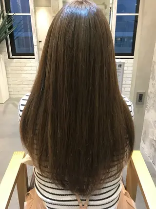 ロング カラー AUBE hair ales福岡平尾店所属・塚本 昂のヘアスタイル