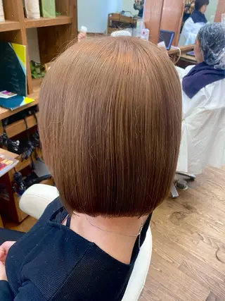 ショート カラー I's hair NUBOU所属・小守林 蘭のヘアスタイル
