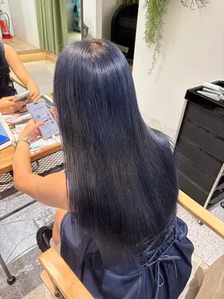 ロング カラー cut/eye 💖aika💖のヘアスタイル