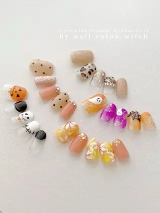 ネイル ショートネイル専門店　nail salon witch所属・縮 彩理のネイルデザイン