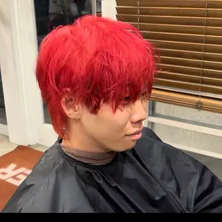 ショート メンズ メンズ特化/パーマ/ ハイライト/りょうまのヘアスタイル