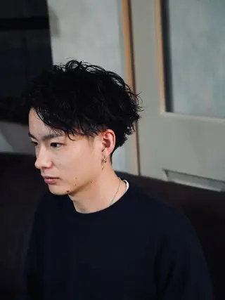 ショート メンズ 松島 吏玖のヘアスタイル