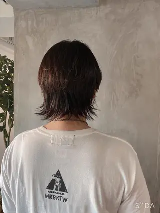 ショート カラー ヘアアレンジ stylist/蛯谷 珠里のヘアスタイル