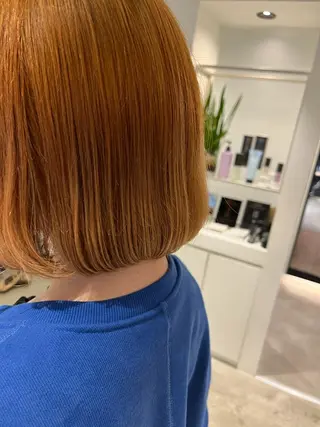 ショート 透明感カラー/似合わ せカット/大島実加永のヘアスタイル