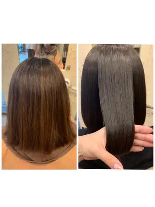 ショート カラー A10+α所属・加茂 しのぶのヘアスタイル