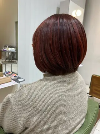 ショート 中村 彩奈のヘアスタイル