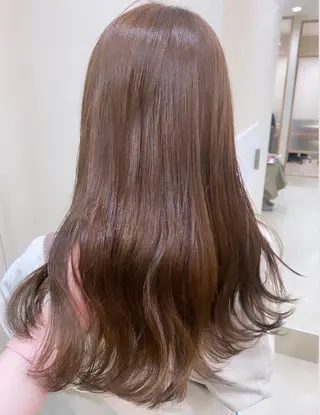 ロング mina .のヘアスタイル