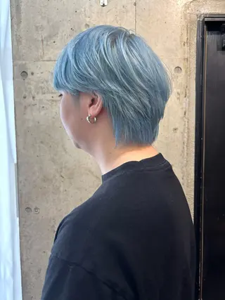 ショート カラー メンズ lani hair salon所属・SHOTO ハイトー ン/デザインカラーのヘアスタイル