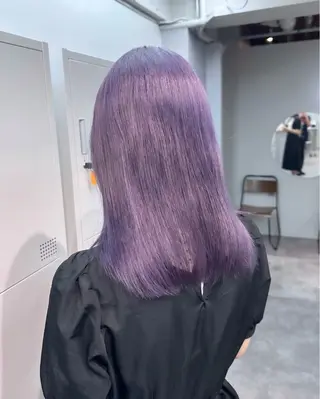 ミディアム カラー ミルクティーベージュ 💫HARUTOのヘアスタイル