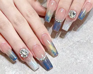 ネイル chiara  長さ出し/パラジェルのネイルデザイン