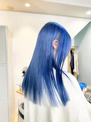 ロング ハイトーン/ MANA♡のヘアスタイル