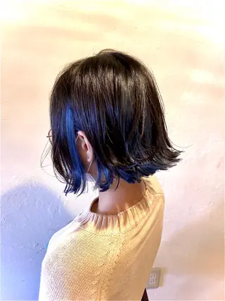ミディアム カラー umber royce所属・SEKIMOTO IBUKIのヘアスタイル